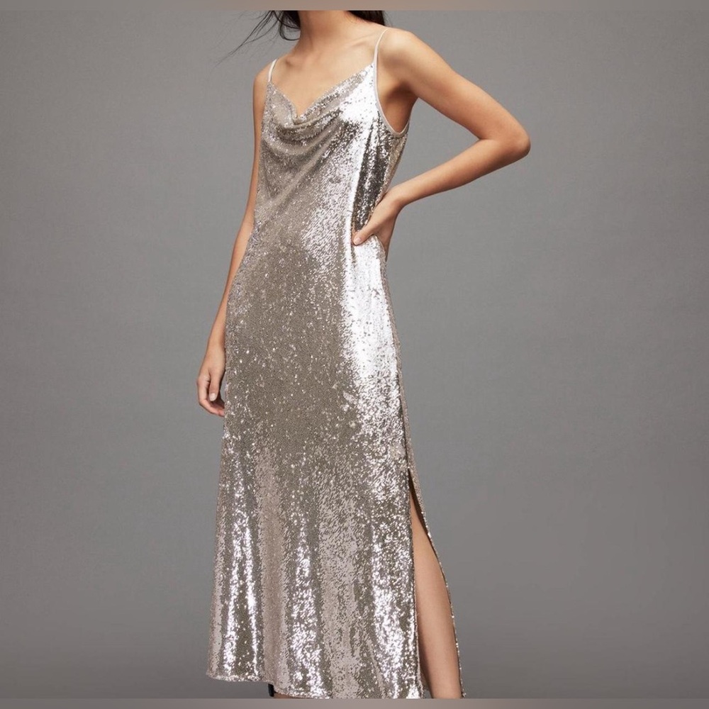 Allsaints sequin dress